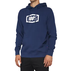 100% Icon Pullover Hoodie - Navy - Medium 20029-00026