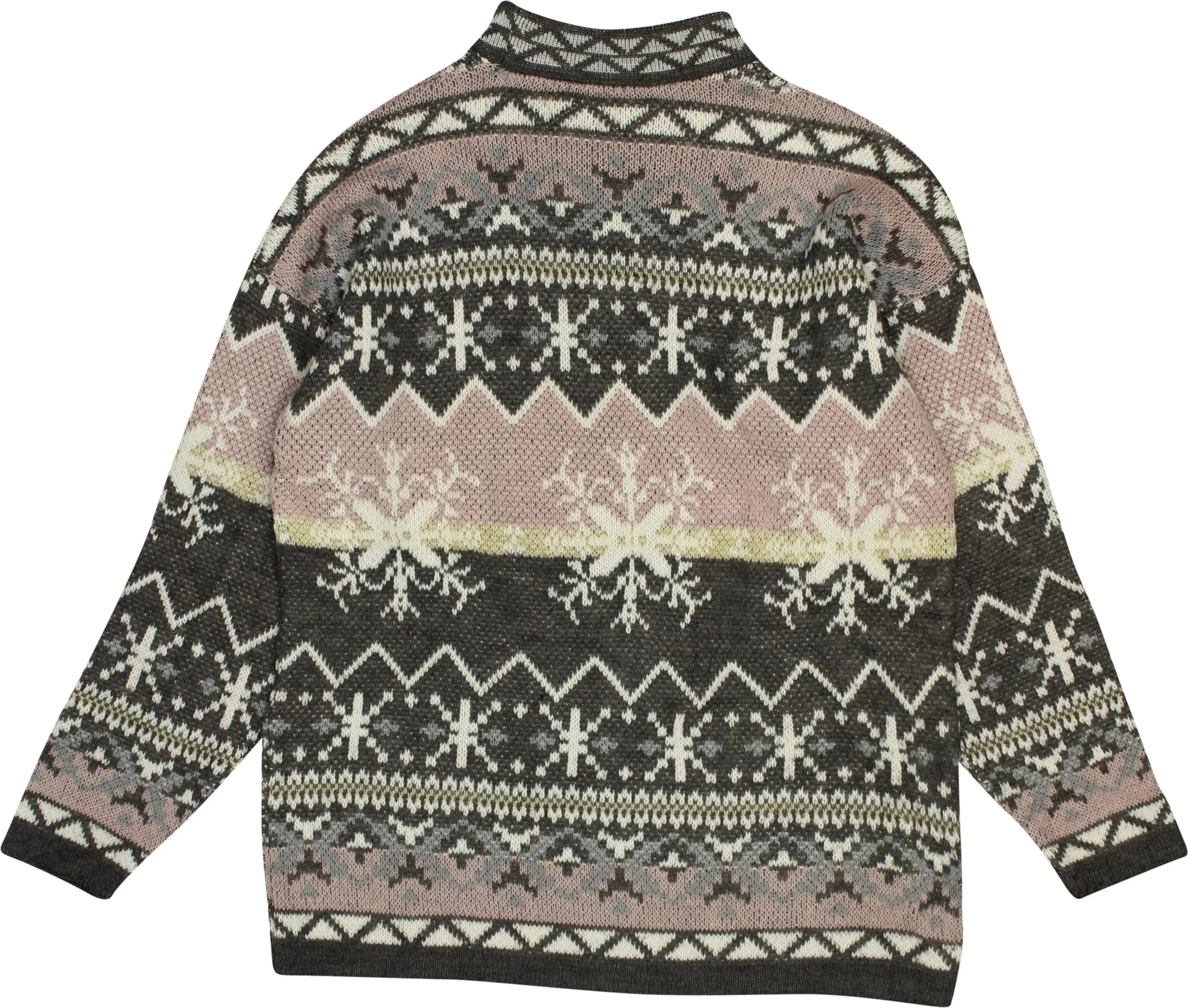 80s Pastel Patterned Jumper