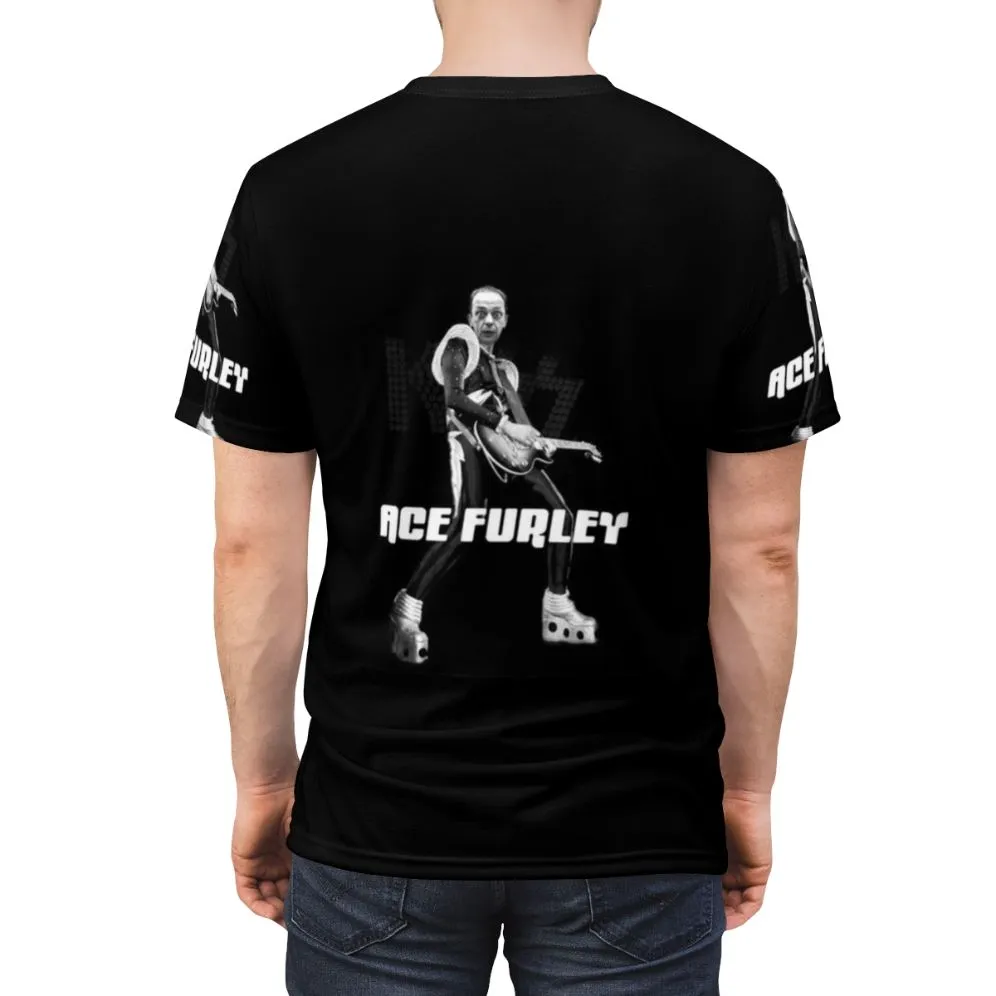 Ace Furley Inspired Rock Music T-Shirt for Music Lovers