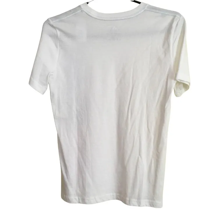 Adidas Boys T-shirt  Size 8 Years Ghaphic White Color Tee GamesCape Casual
