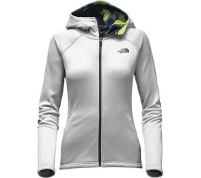 Agave Hoodie Lunar Ice Grey Heathercosmic Blue Vaporous Print Small