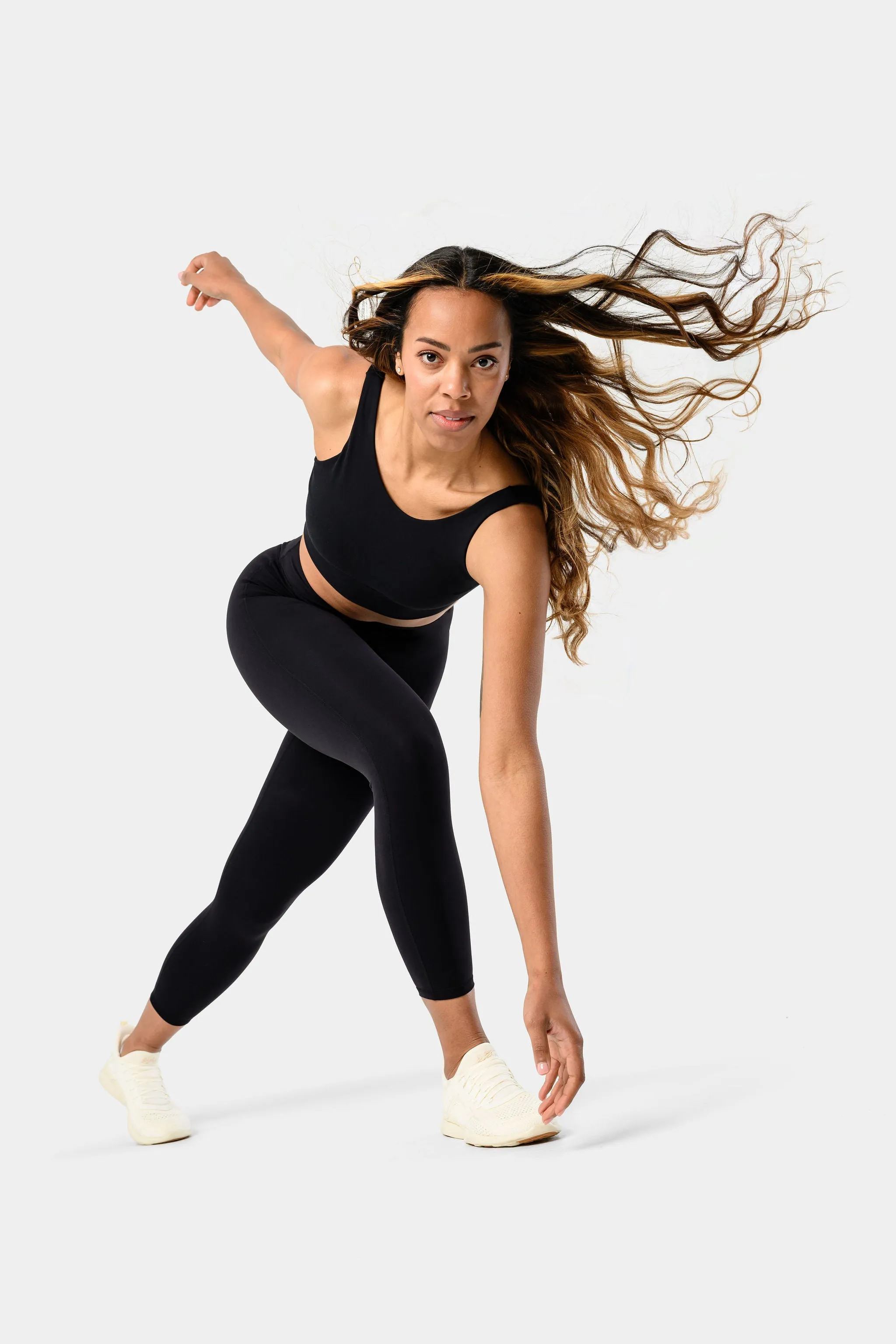Alura Wrapped Leggings - Black