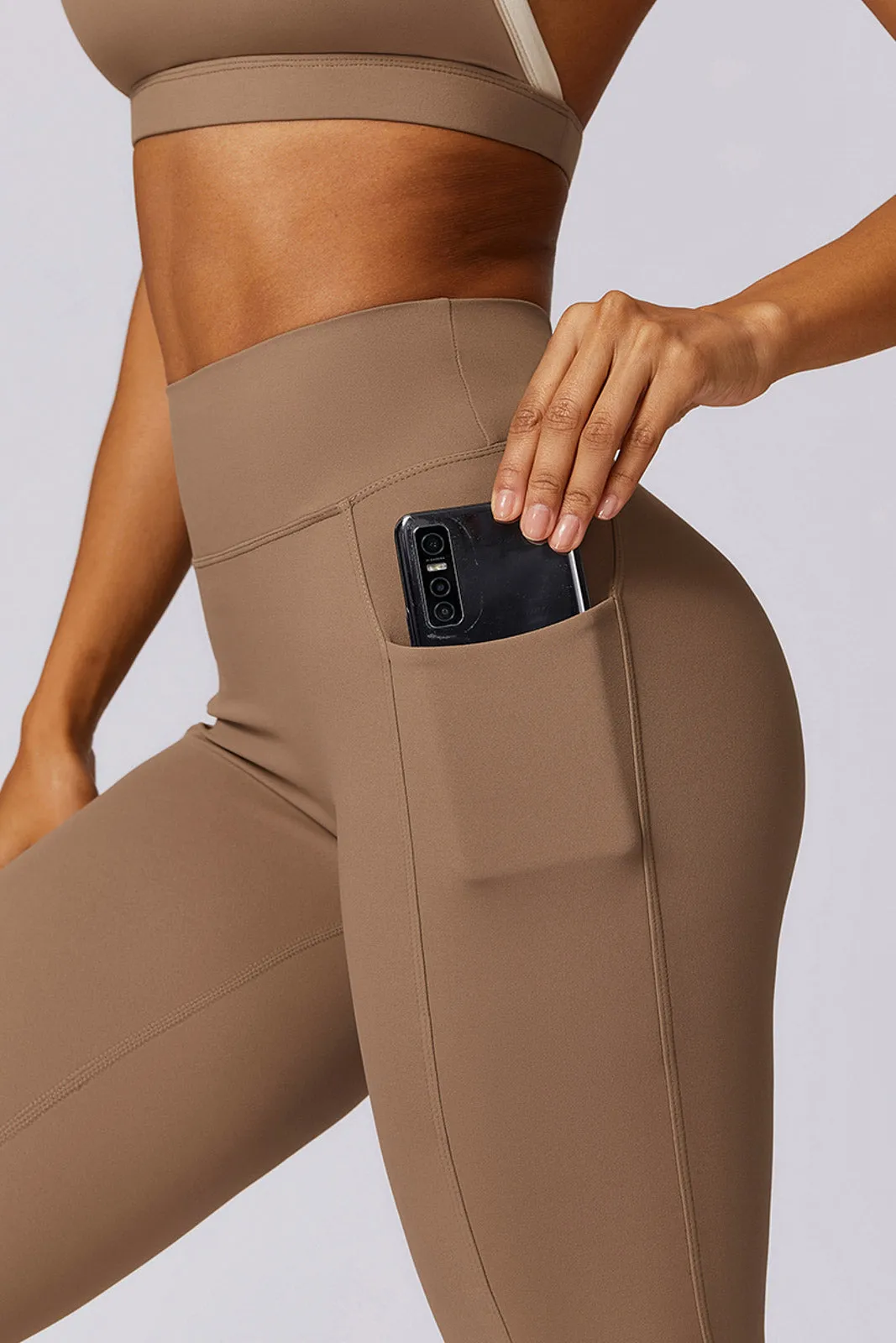 Amber Leggings -  Taupe