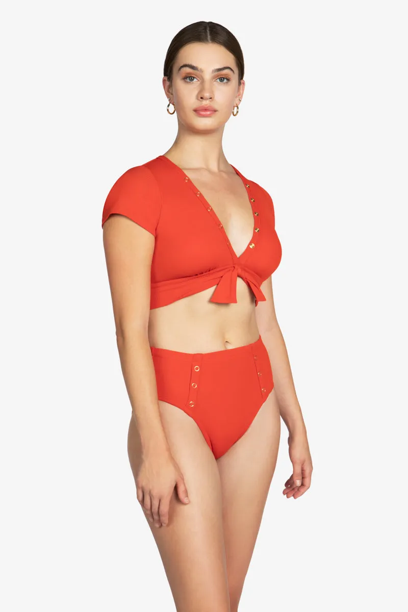 AMY RAGLAN BIKINI TOP