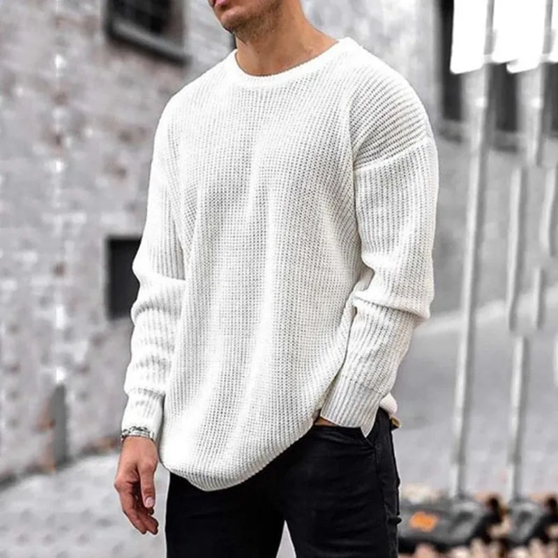 Angelo Ricci™ Casual Fashion Knitted Streetwear Shirt