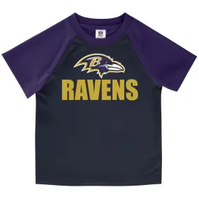 Baltimore Ravens Toddler Boys Short Sleeve Tee Shirt