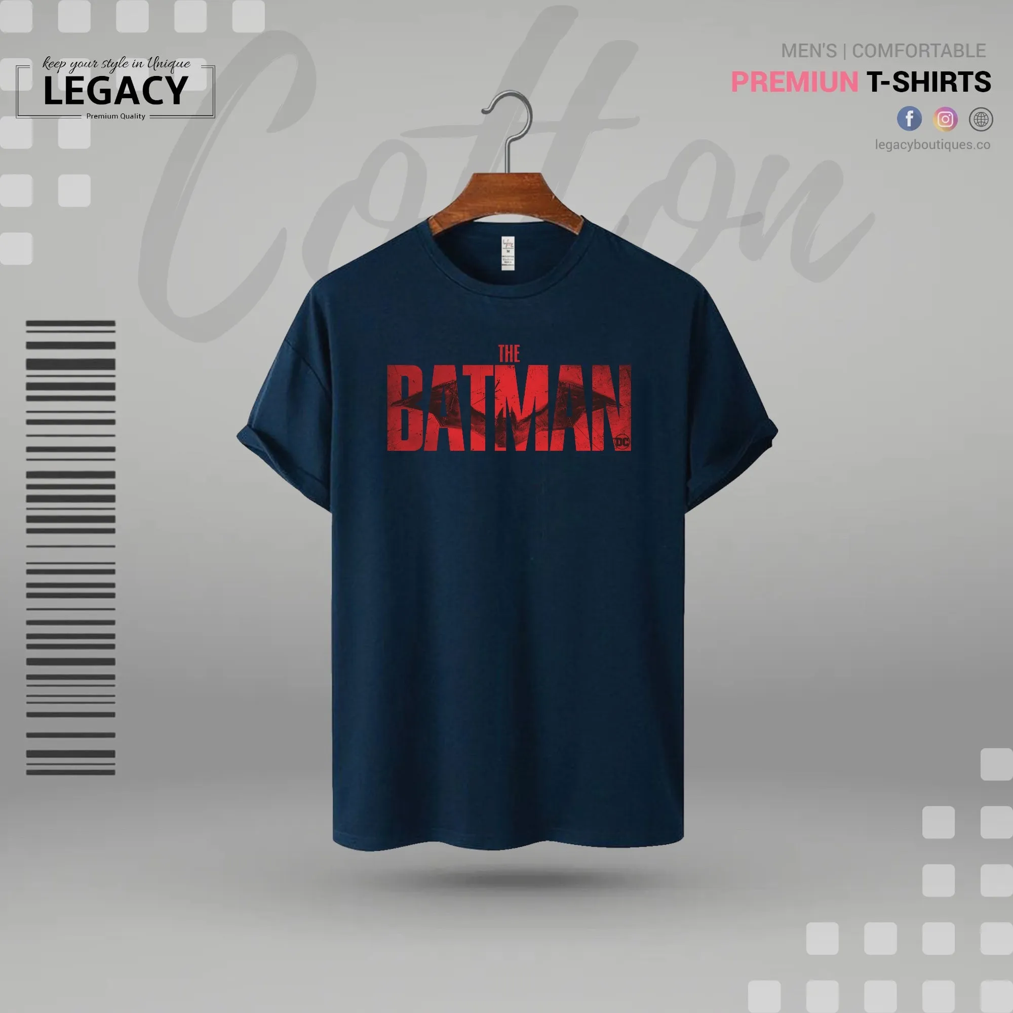 Batman Printed Mens Premium Designer Edition T Shirt