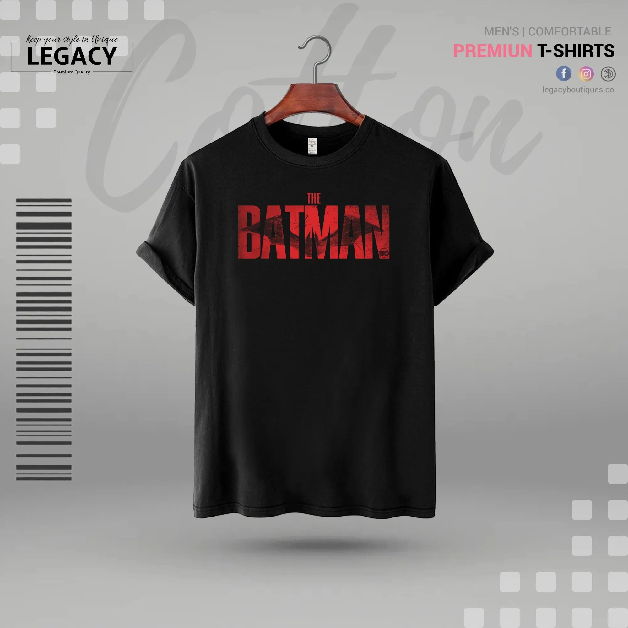 Batman Printed Mens Premium Designer Edition T Shirt