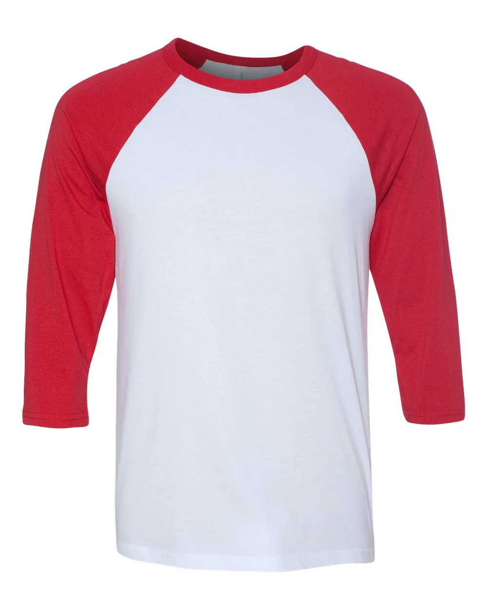 BELLA   CANVAS - Unisex Three-Quarter Sleeve Baseball Tee