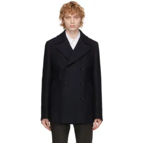 Boss Navy Dunes Peacoat