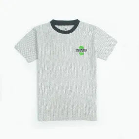 BOY'S CLASSY TEXTURED T-SHIRT