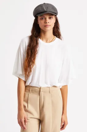 BRIXTON MONTAUK OVERSIZED T-SHIRT OFF WHITE