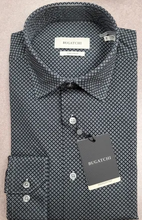 Bugatchi - Long Sleeve - Modern Fit - OOOHCotton Tech - 8 way Stretch - FF9554K60