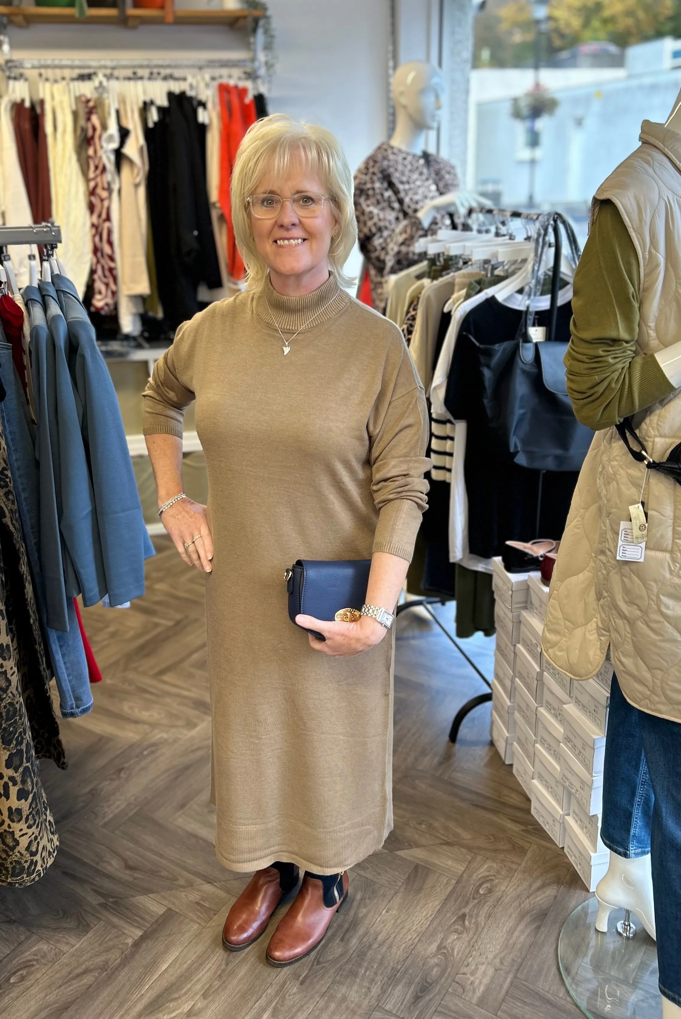 BYoung MORLA Turtleneck Dress