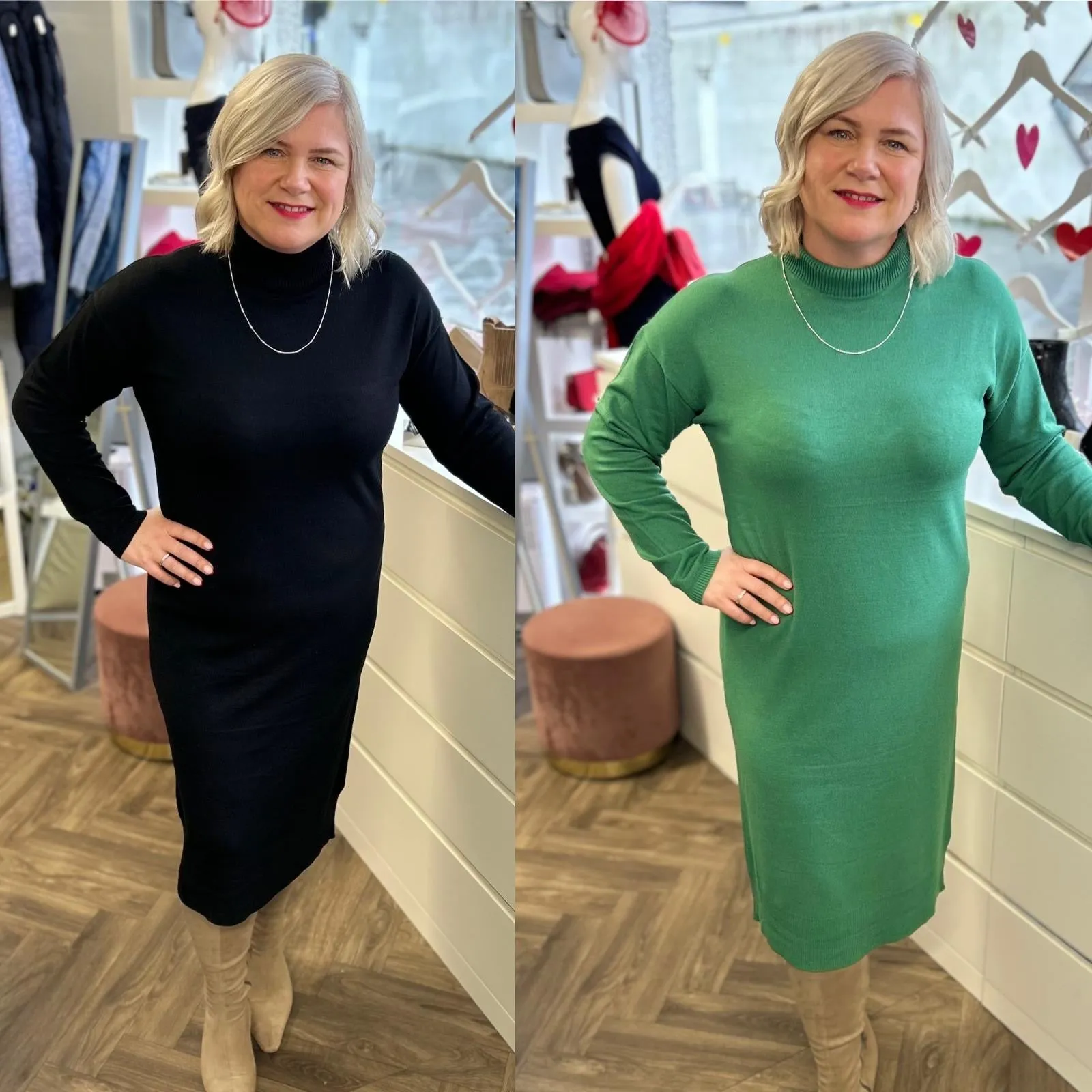 BYoung MORLA Turtleneck Dress