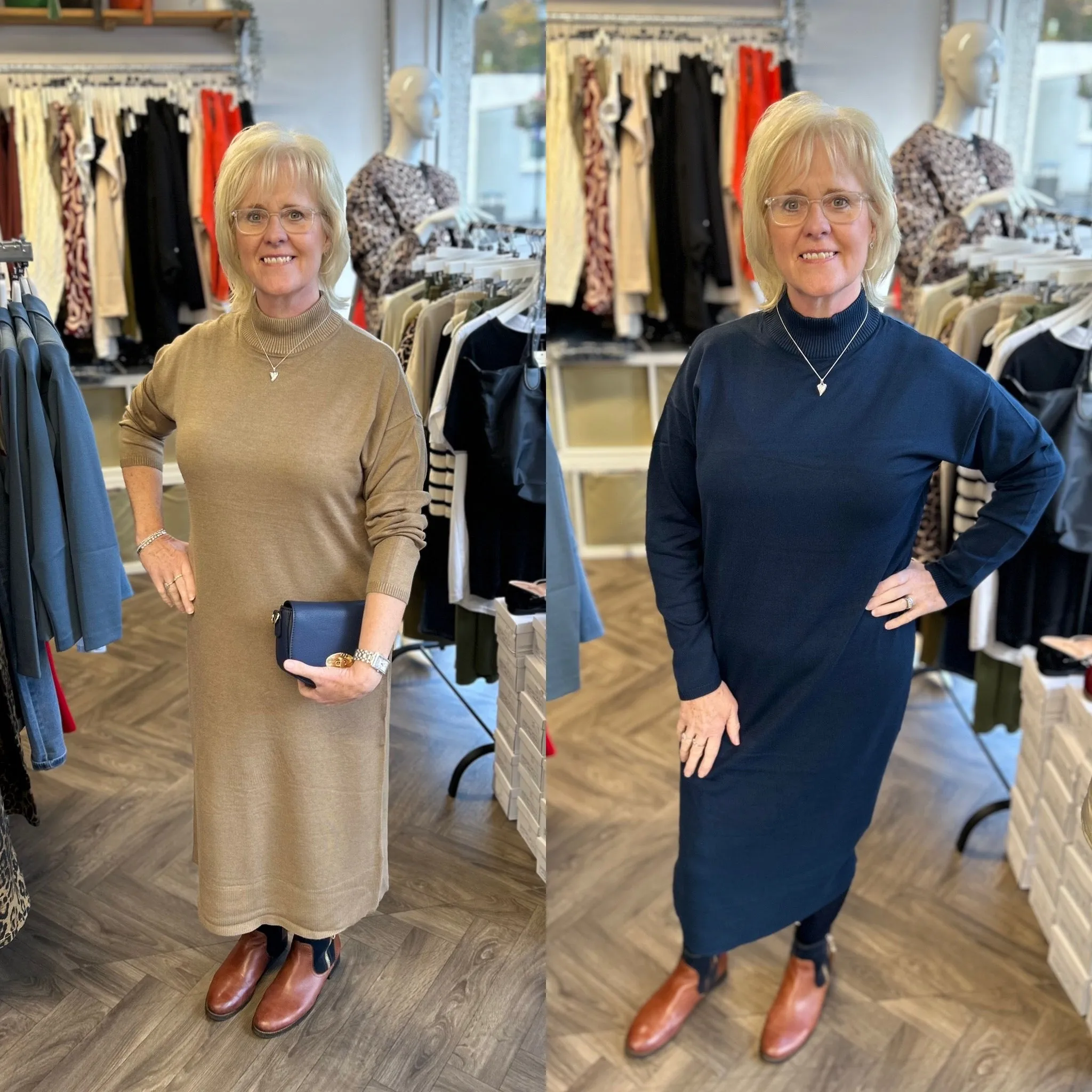 BYoung MORLA Turtleneck Dress