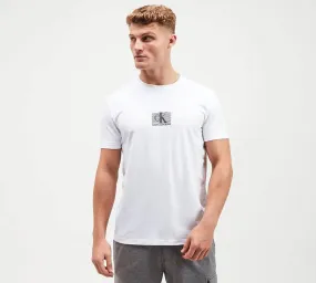 Calvin Klein Jeans Chest Logo T Shirt White
