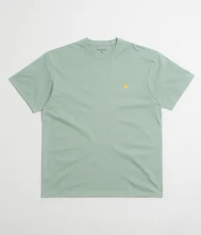 Carhartt Chase T-Shirt - Frosted Green / Gold