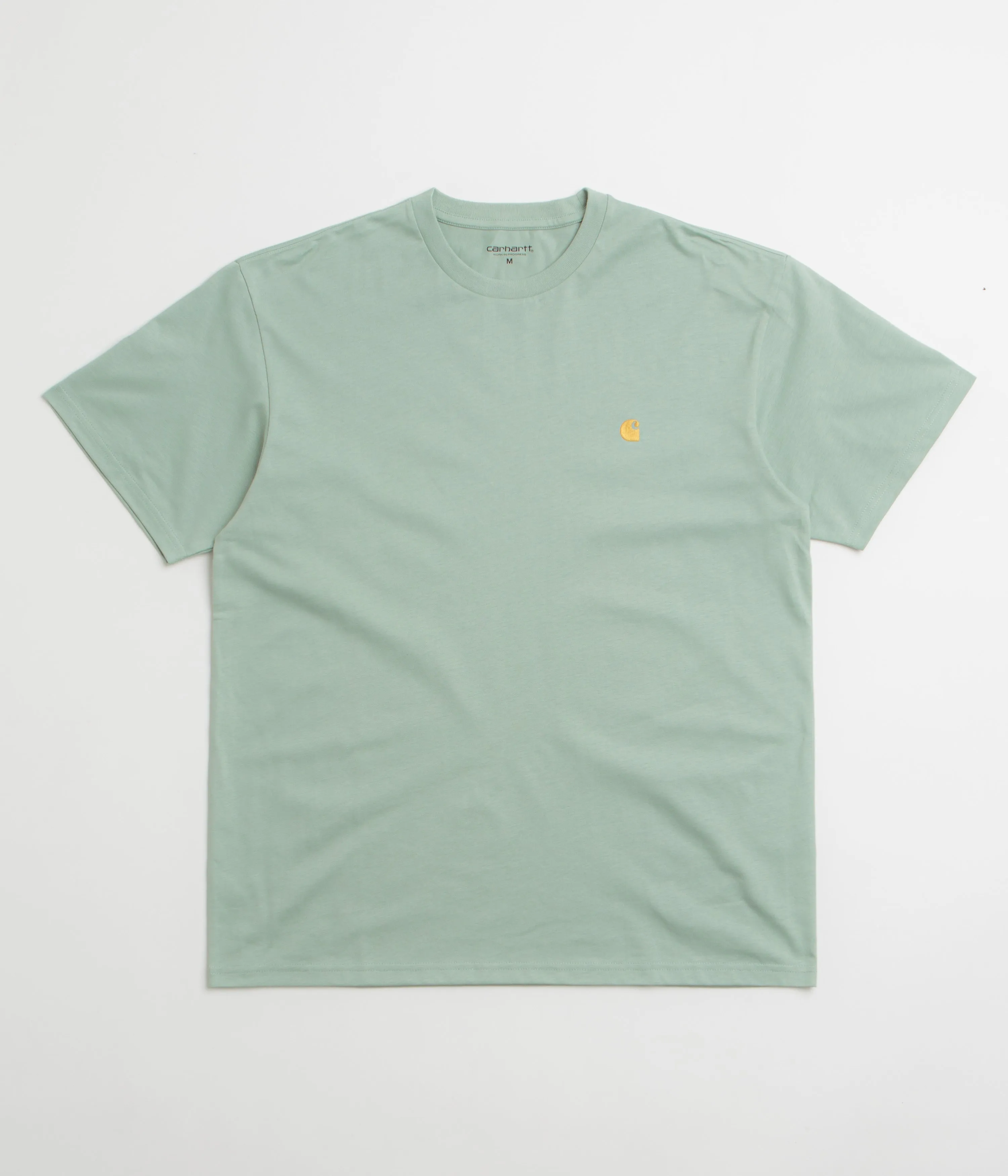 Carhartt Chase T-Shirt - Frosted Green / Gold