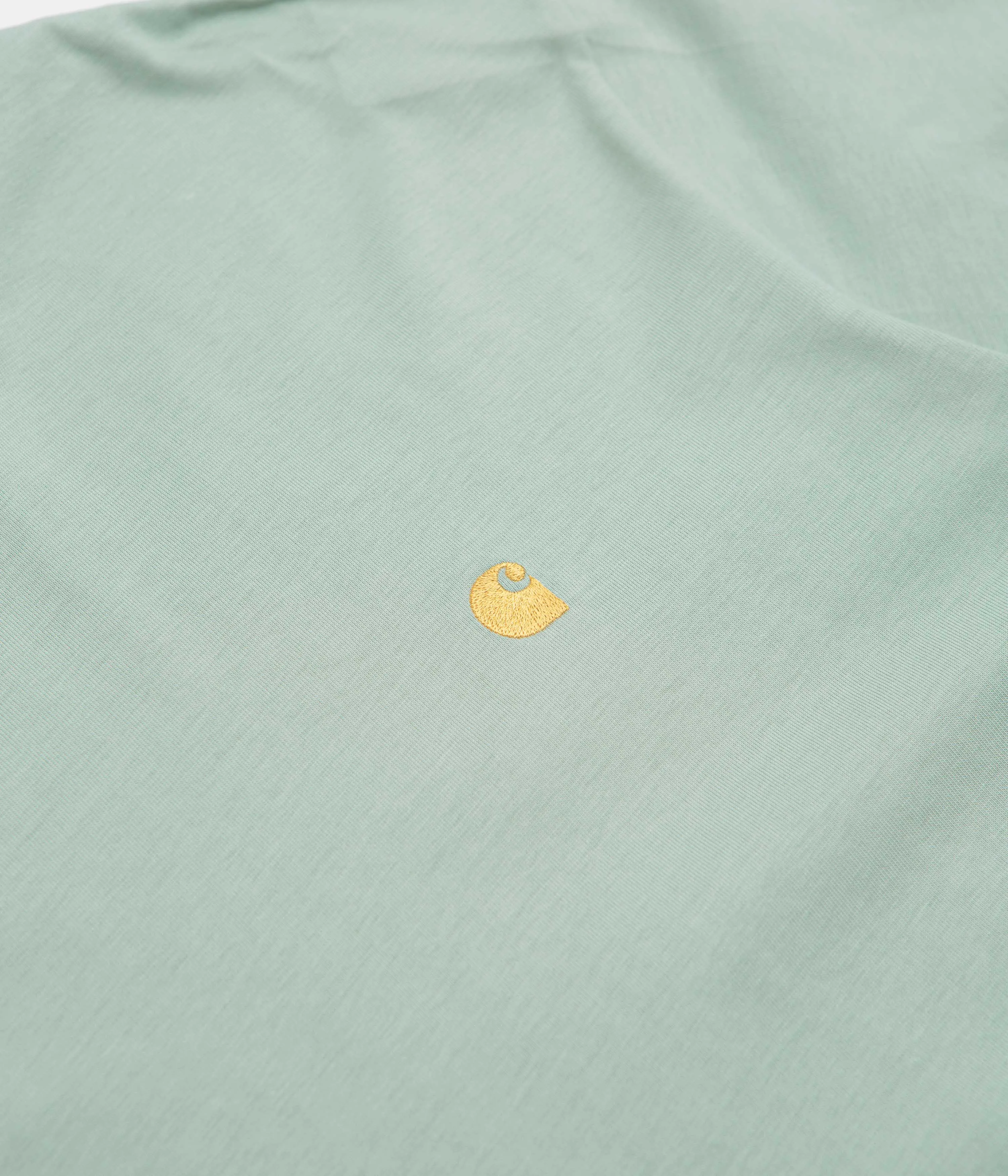 Carhartt Chase T-Shirt - Frosted Green / Gold