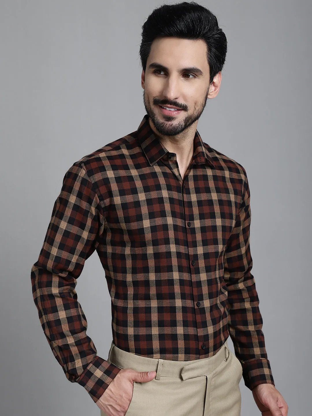 Checked Formal Shirt
