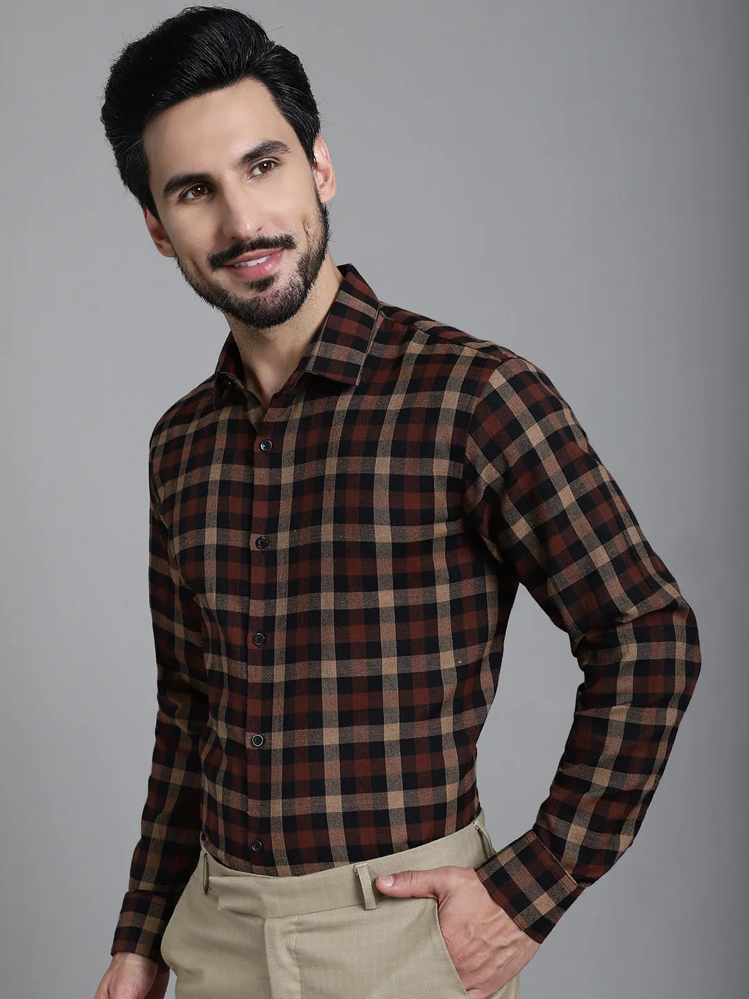 Checked Formal Shirt