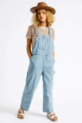 Christina Crop Overall Faded Indigo