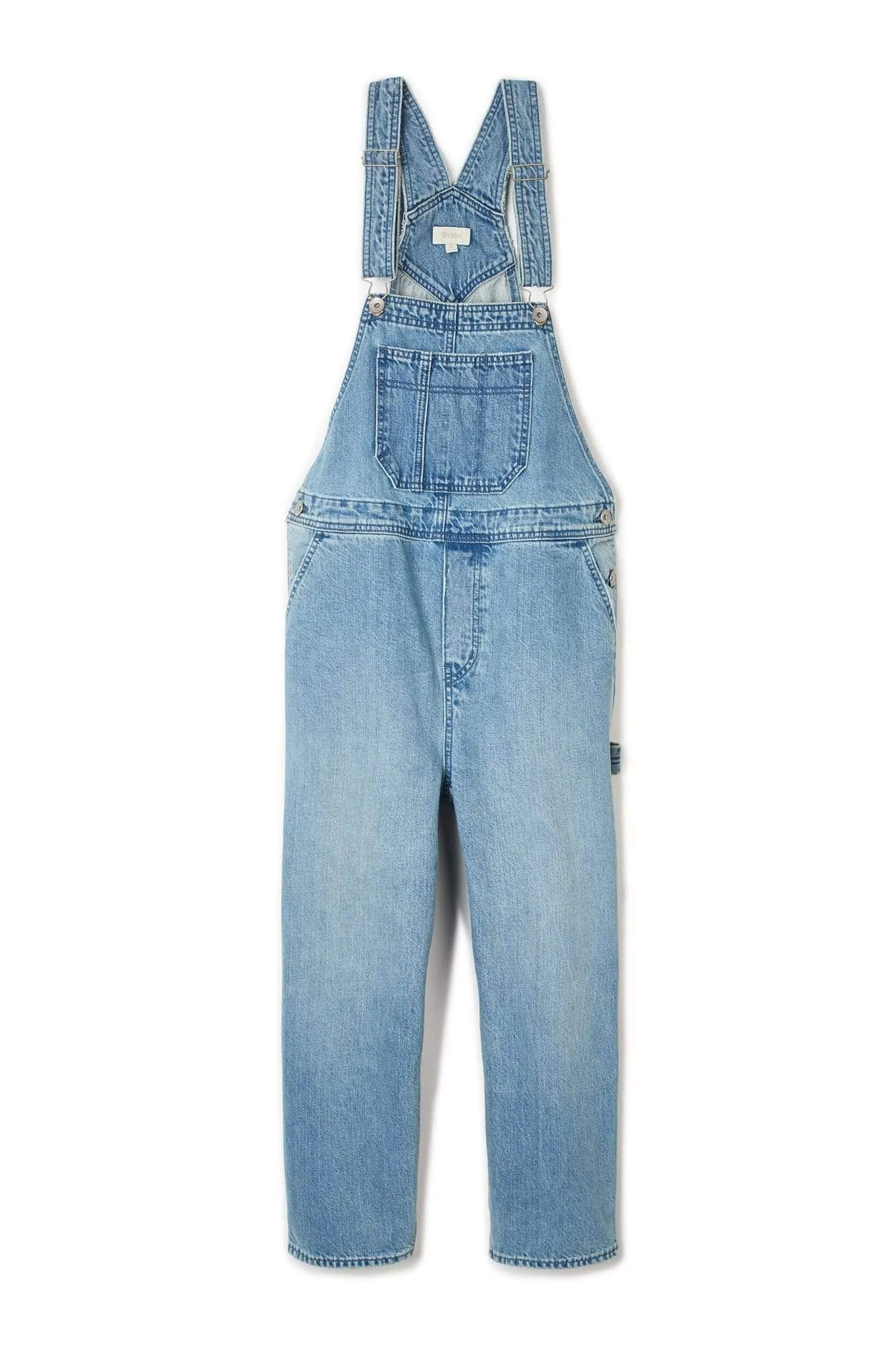 Christina Crop Overall Faded Indigo