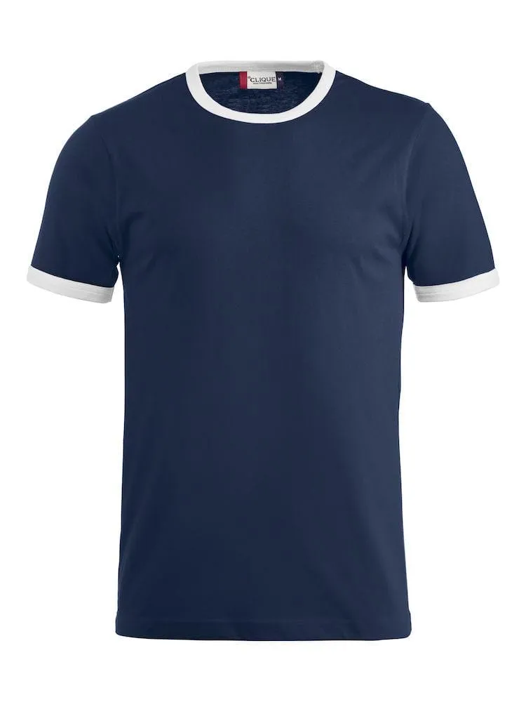 Clique Herren T-Shirt mit Details in Kontrastfarbe 'Nome'