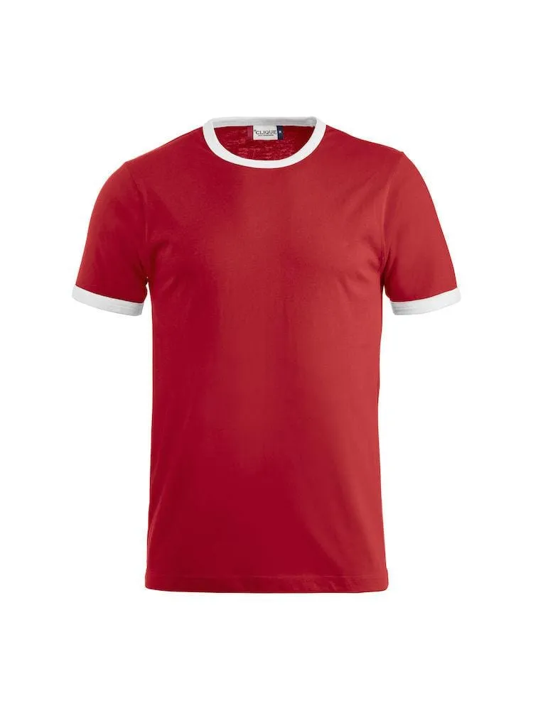 Clique Herren T-Shirt mit Details in Kontrastfarbe 'Nome'