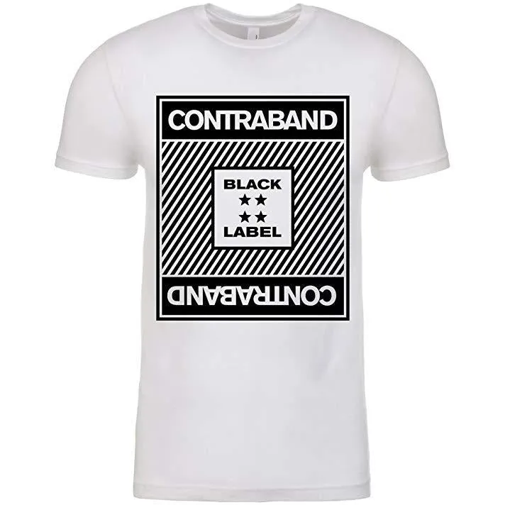 Contraband Black Label 10030 Lines Mario Esco Series Mens/Unisex T-Shirt