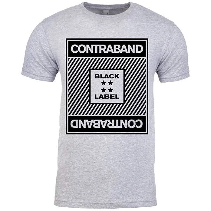 Contraband Black Label 10030 Lines Mario Esco Series Mens/Unisex T-Shirt