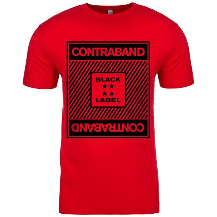 Contraband Black Label 10030 Lines Mario Esco Series Mens/Unisex T-Shirt