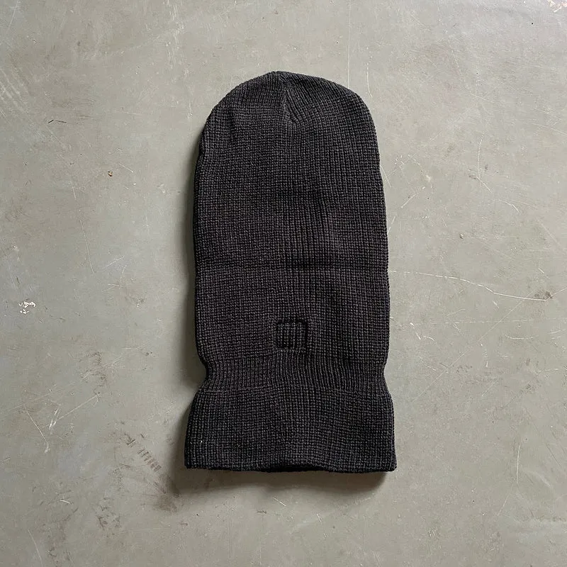 CORTEIZ KNIT BALACLAVA BLACK WHITE