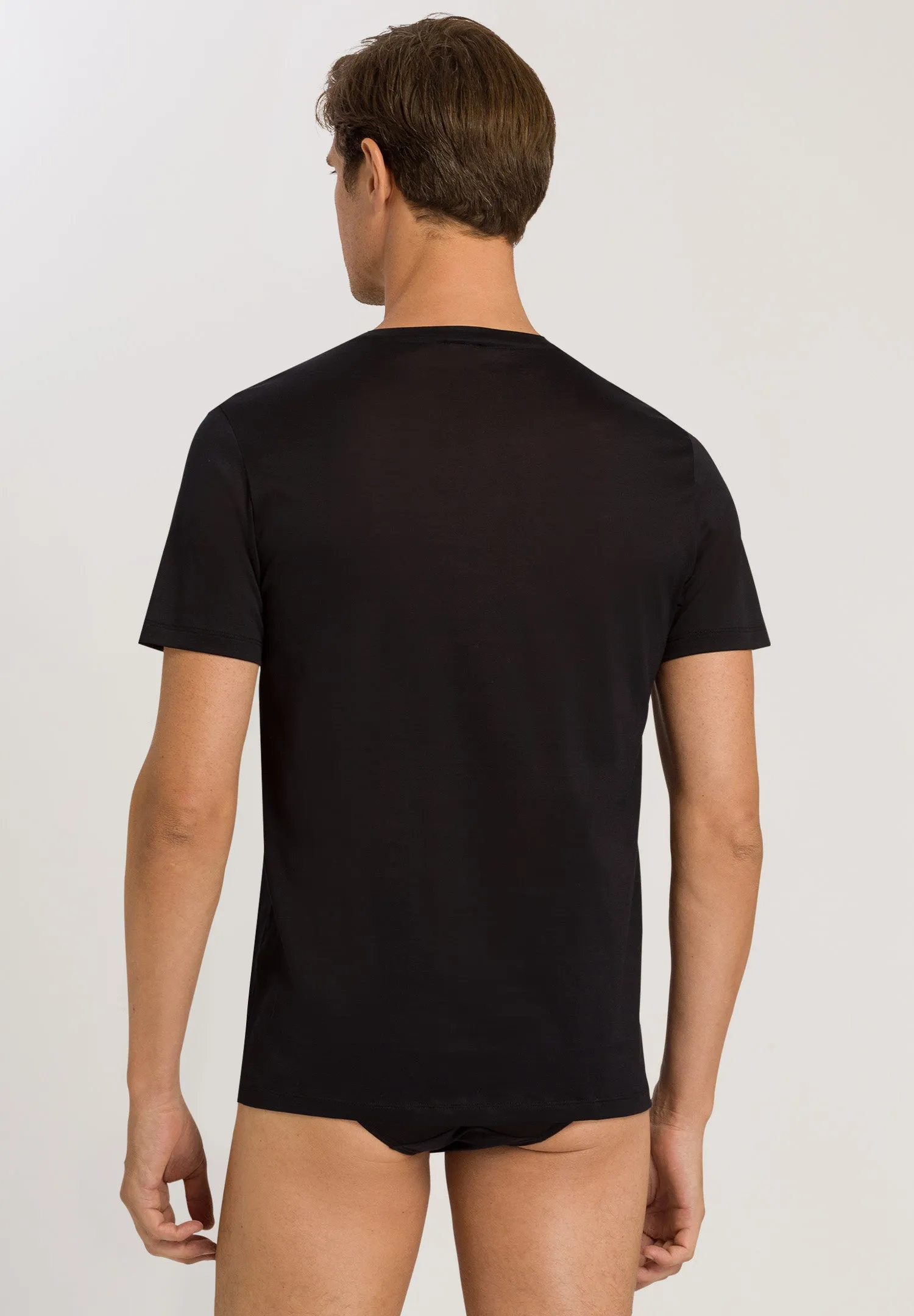 Cotton Sporty Cotton Crew Neck T-Shirt | Black 73511-199