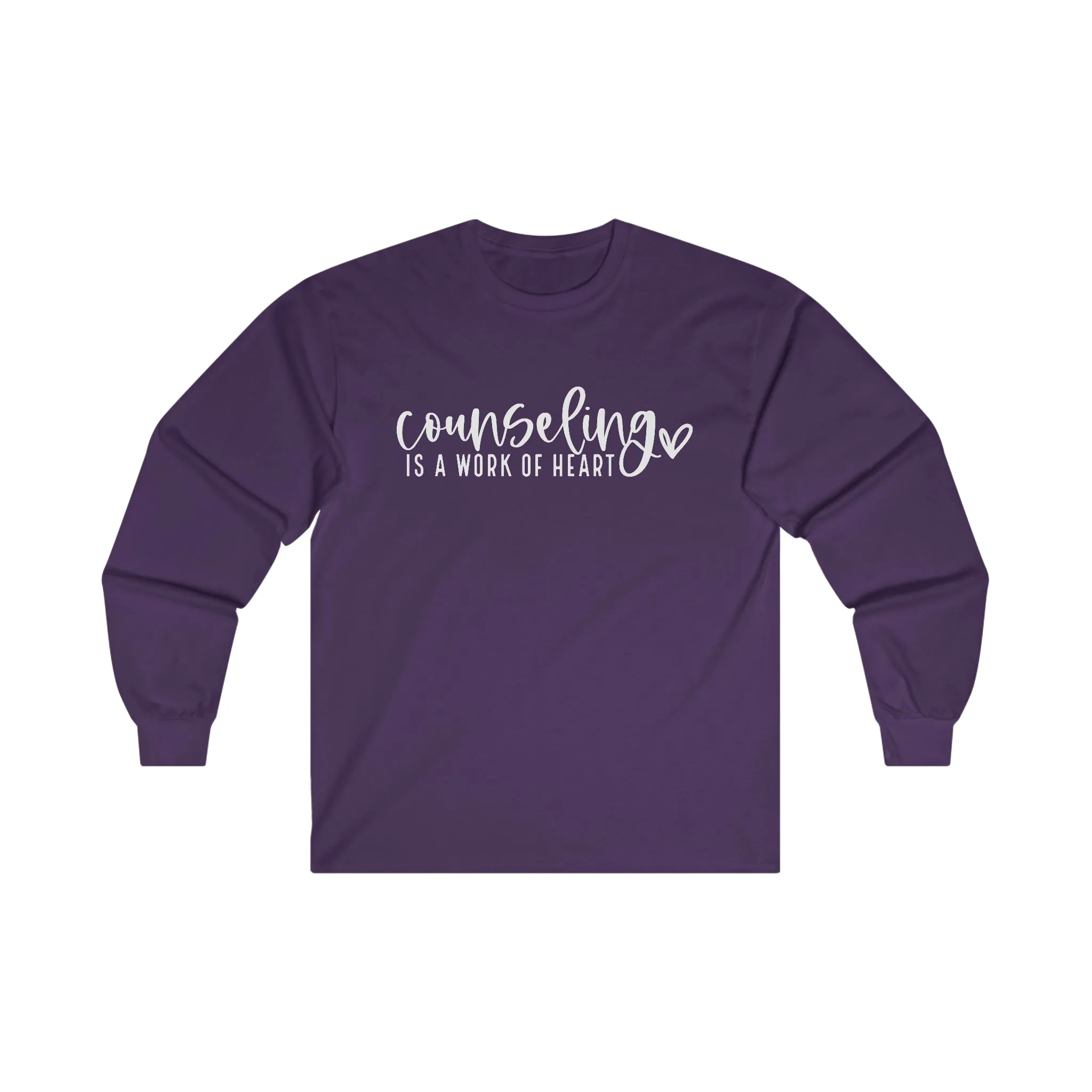 Counseling Work Of Heart Long Sleeve Shirt