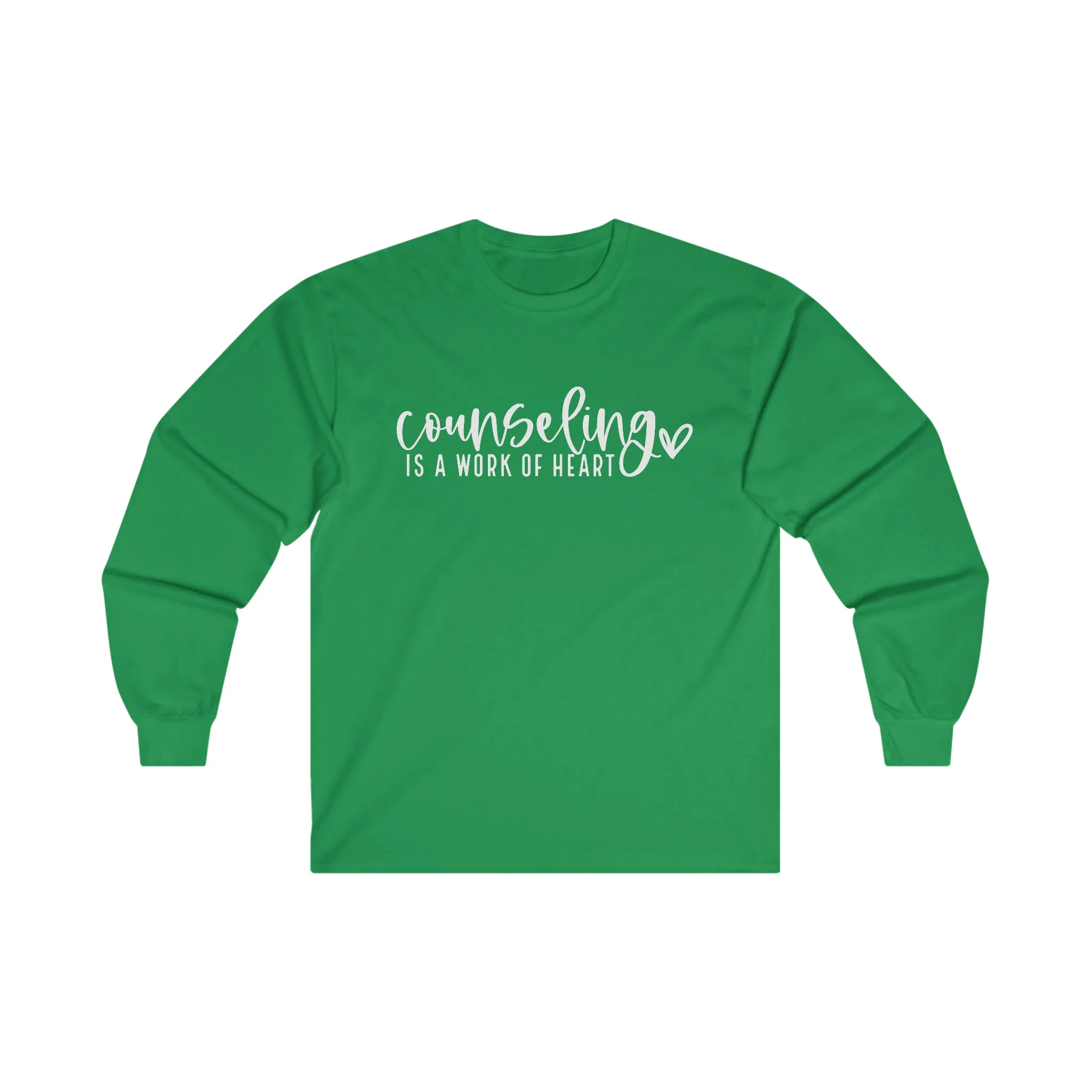 Counseling Work Of Heart Long Sleeve Shirt