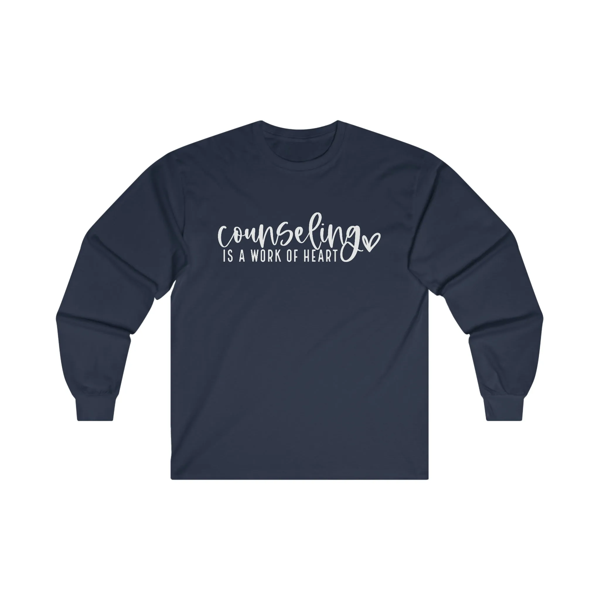 Counseling Work Of Heart Long Sleeve Shirt