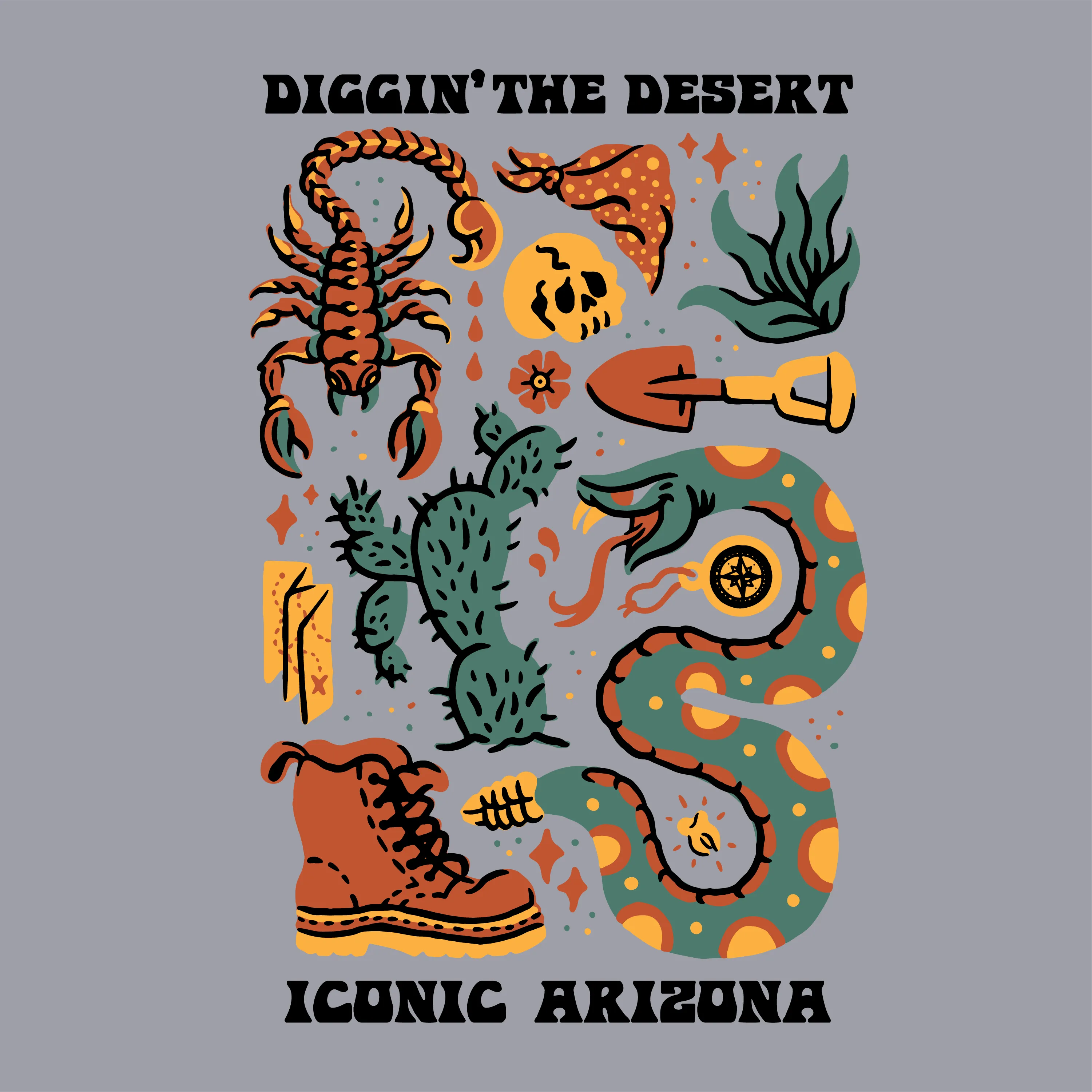 Diggin the Desert Unisex Tee