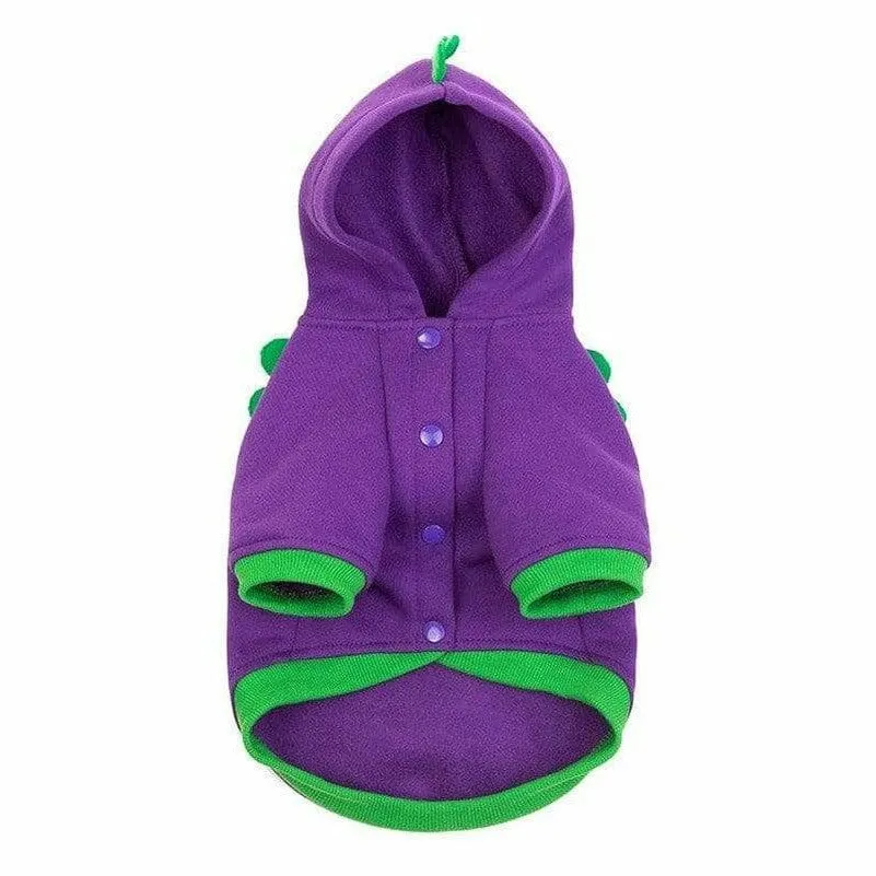 dog clothes Purple M KLN19125