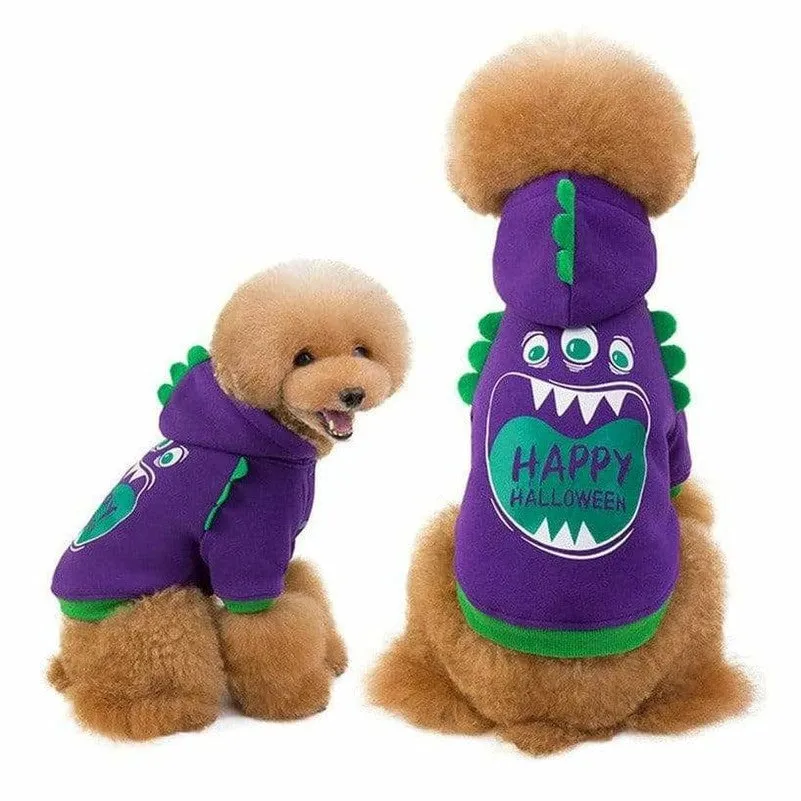 dog clothes Purple M KLN19125