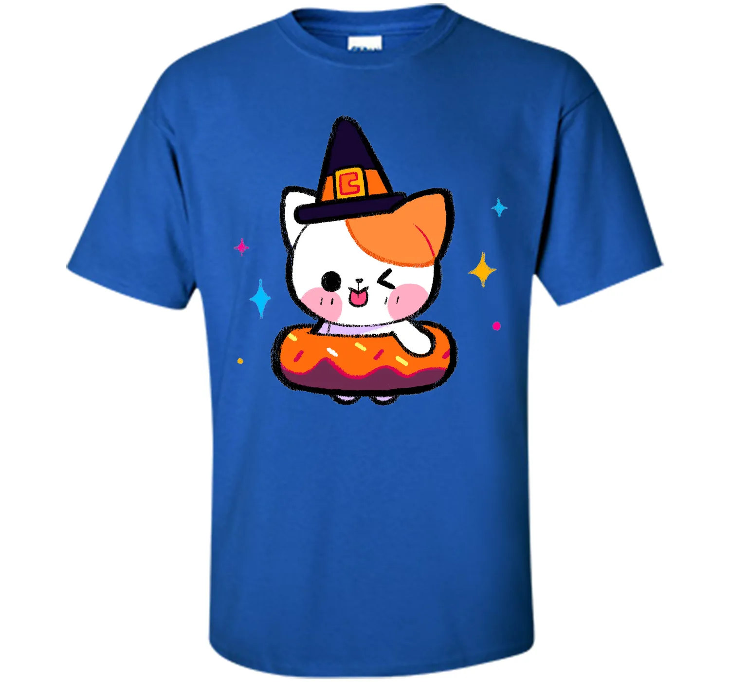 Donut Cat Witch T-Shirt
