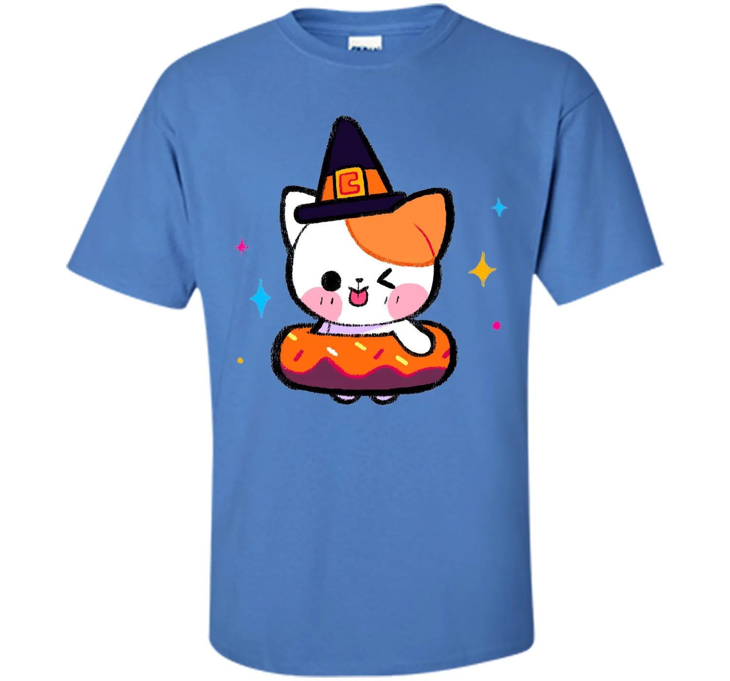 Donut Cat Witch T-Shirt