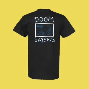 DOOMSAYERS LAYERED SNAKE SHAKE T-SHIRT - BLACK