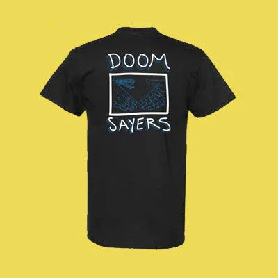 DOOMSAYERS LAYERED SNAKE SHAKE T-SHIRT - BLACK