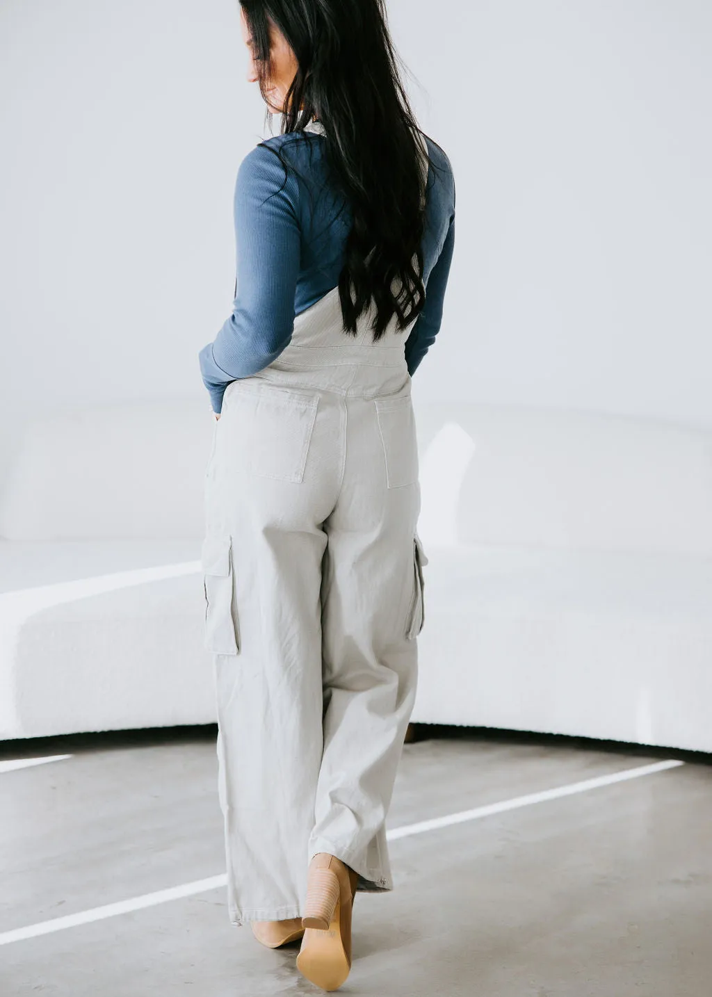 Drue Cargo Overall Jumpsuit