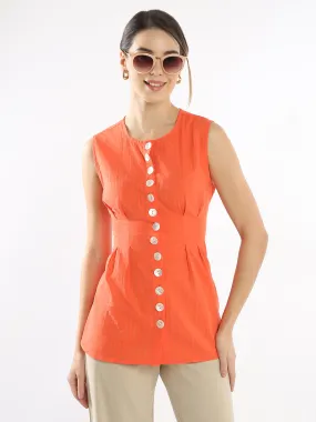 Estelle Bright Red Shirt