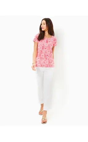 ETTA SCOOP TOP - MIZNER RED - SEASIDE HARBOUR
