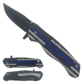 Falcon 7.75" Overall Reverse Blue and Black Back The Blue Print