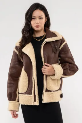 Faux Fur Mustang Jacket